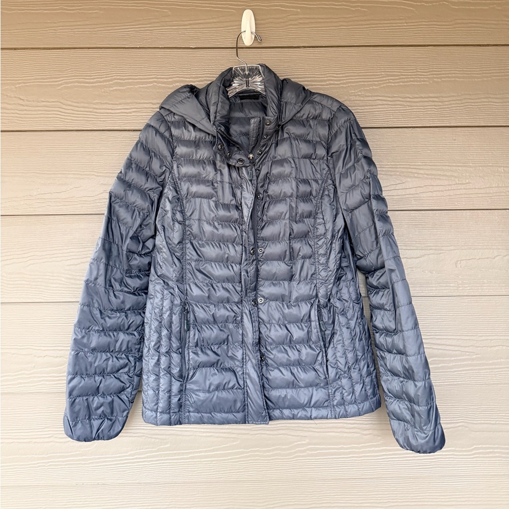 32 Degrees Women's Gray Puffer Jacket Size Medium
